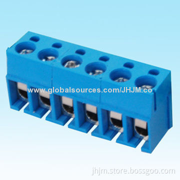 300 Series Terminal Block with 10A Current Rating, 12 to 22AWG Wire Range